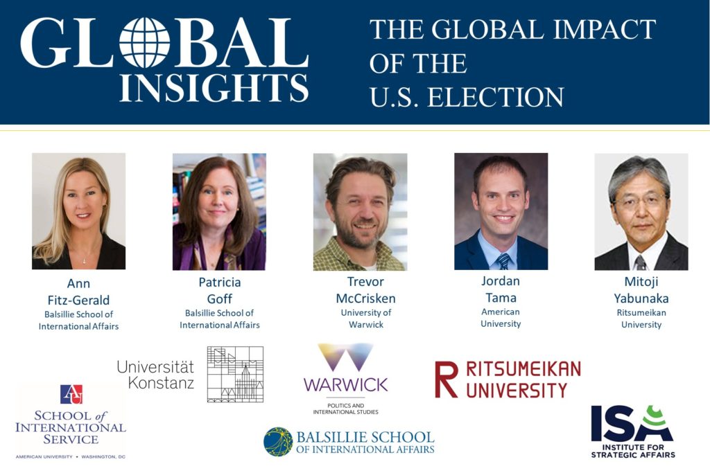 Global Insights logos and speakers photos